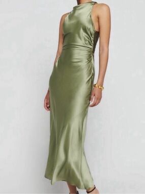brayden sleeveless maxi dress Reformation Brayden Maxi Dress - Black